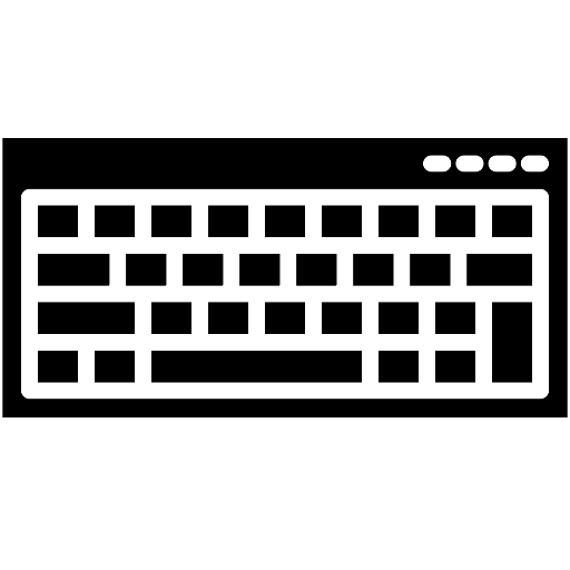 Laptop billentyűzet hiba ikon